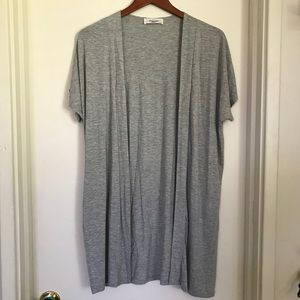 CJLA short sleeve fav kimono in heather gray